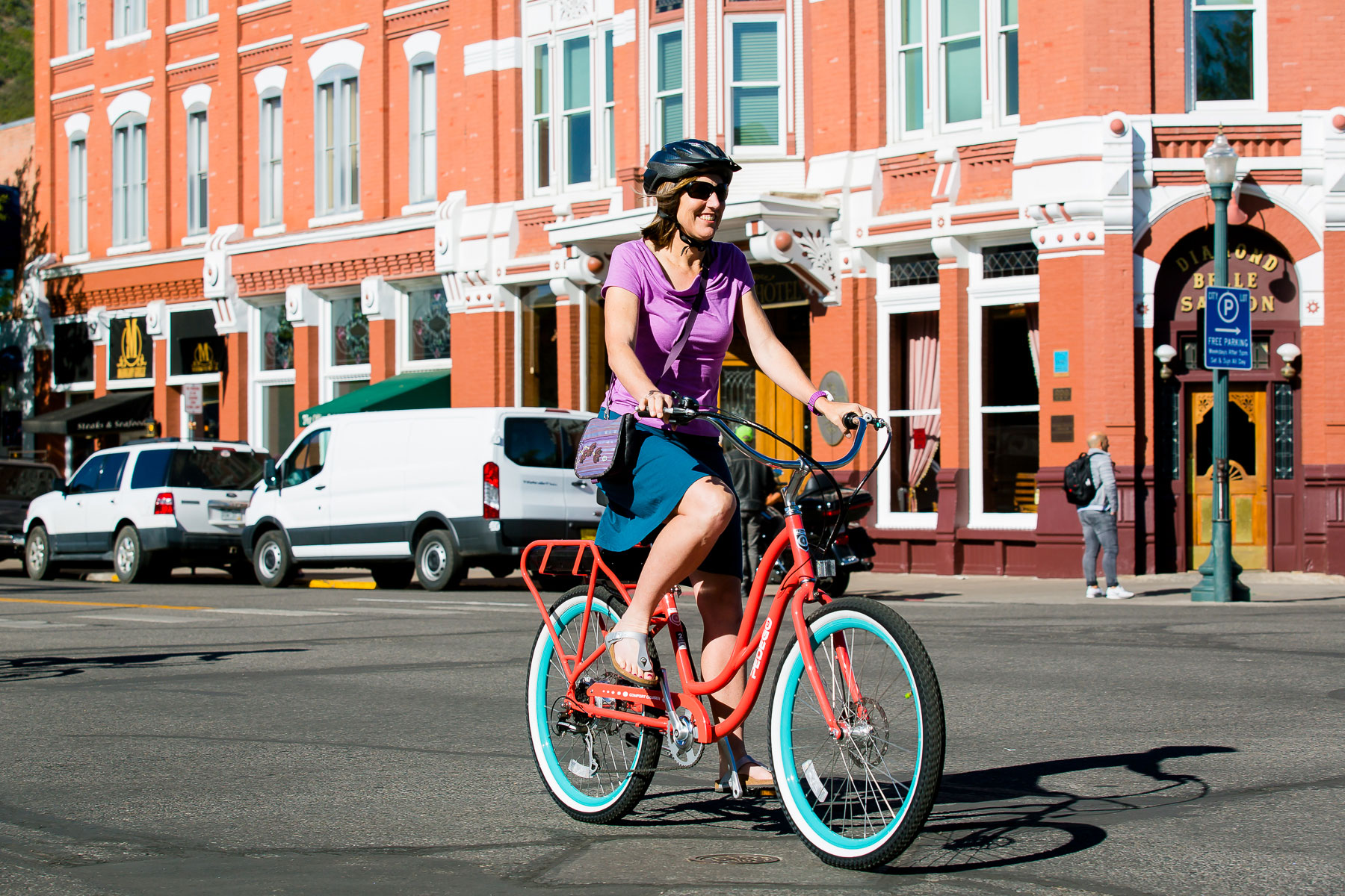 Roll ebike and paddle board